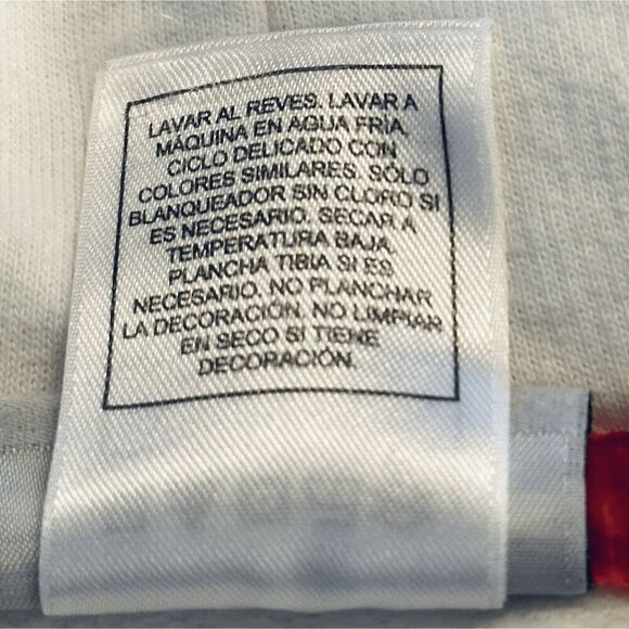 Disney World Christmas Minnie Mouse Hoodie Sweater Large Girls Fast Ship EUC - Picture 11 of 11